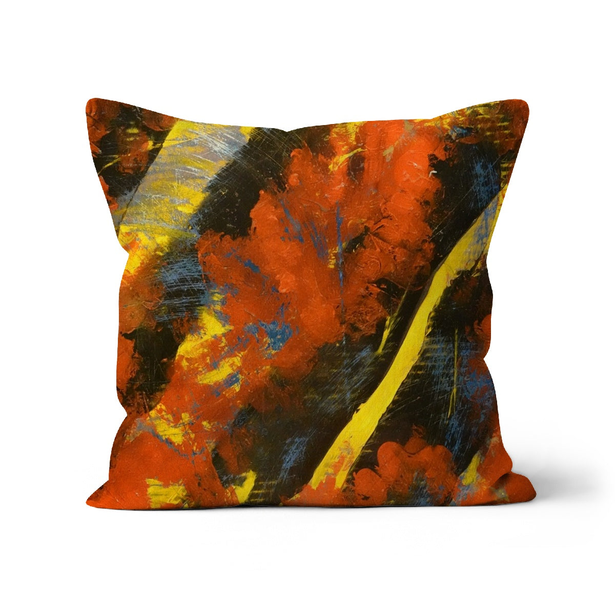 "Le feu dévore un autre feu" de François De Lievre -Art Cushion