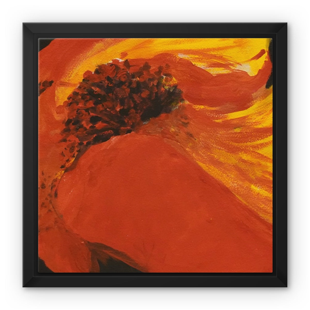 "PAVOR" by Colette Staes Framed Canvas Print