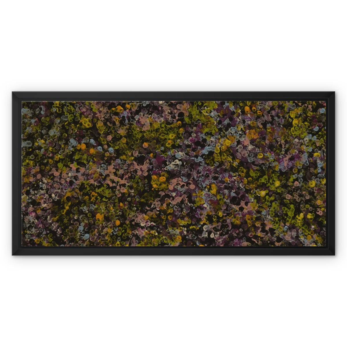 "Millefiori" Framed Canvas Print by François De Lievre