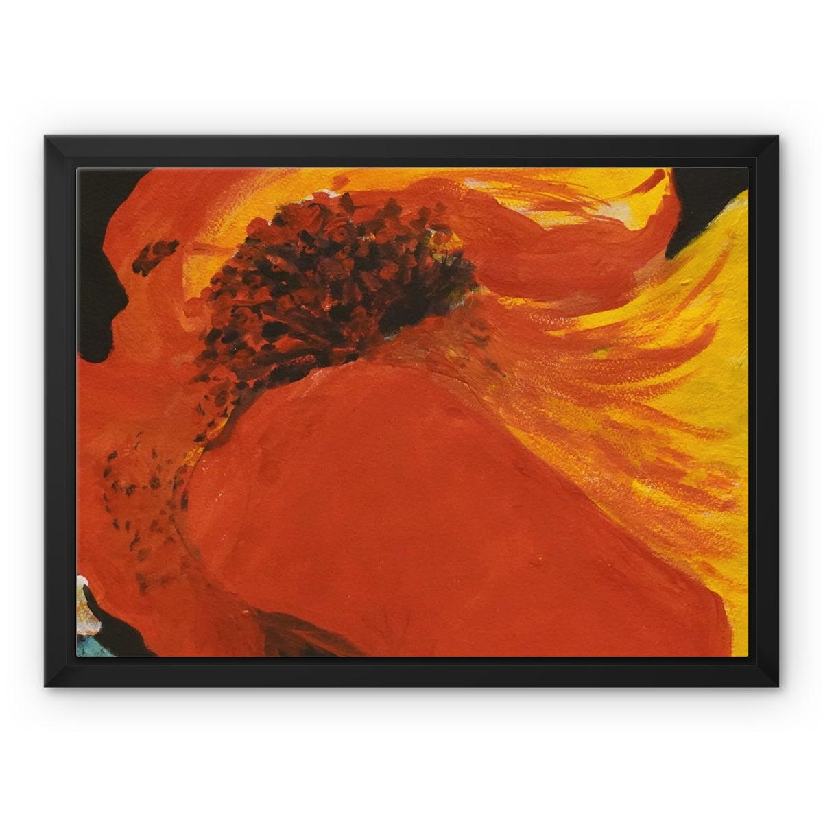 "PAVOR" by Colette Staes Framed Canvas Print