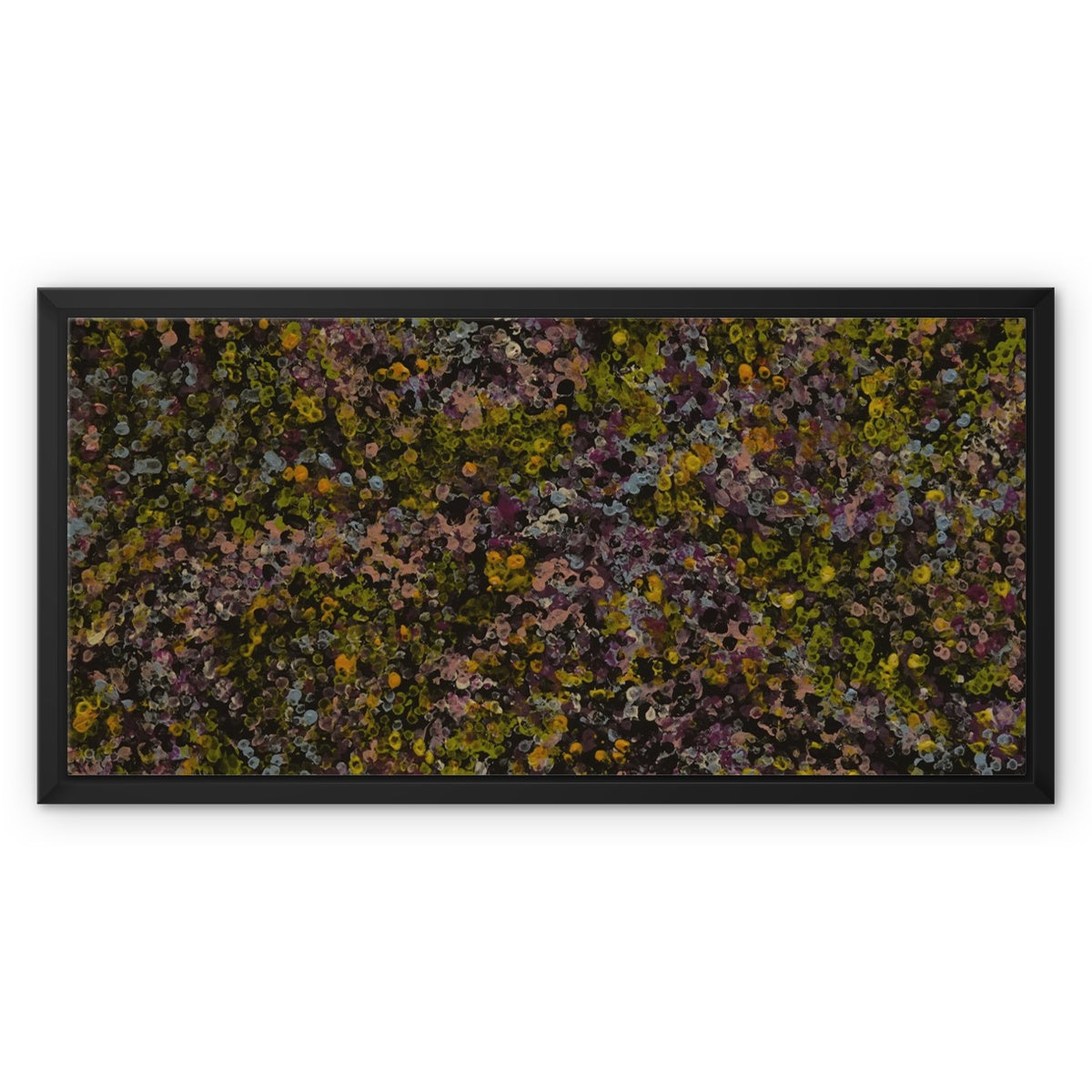 "Millefiori" Framed Canvas Print by François De Lievre