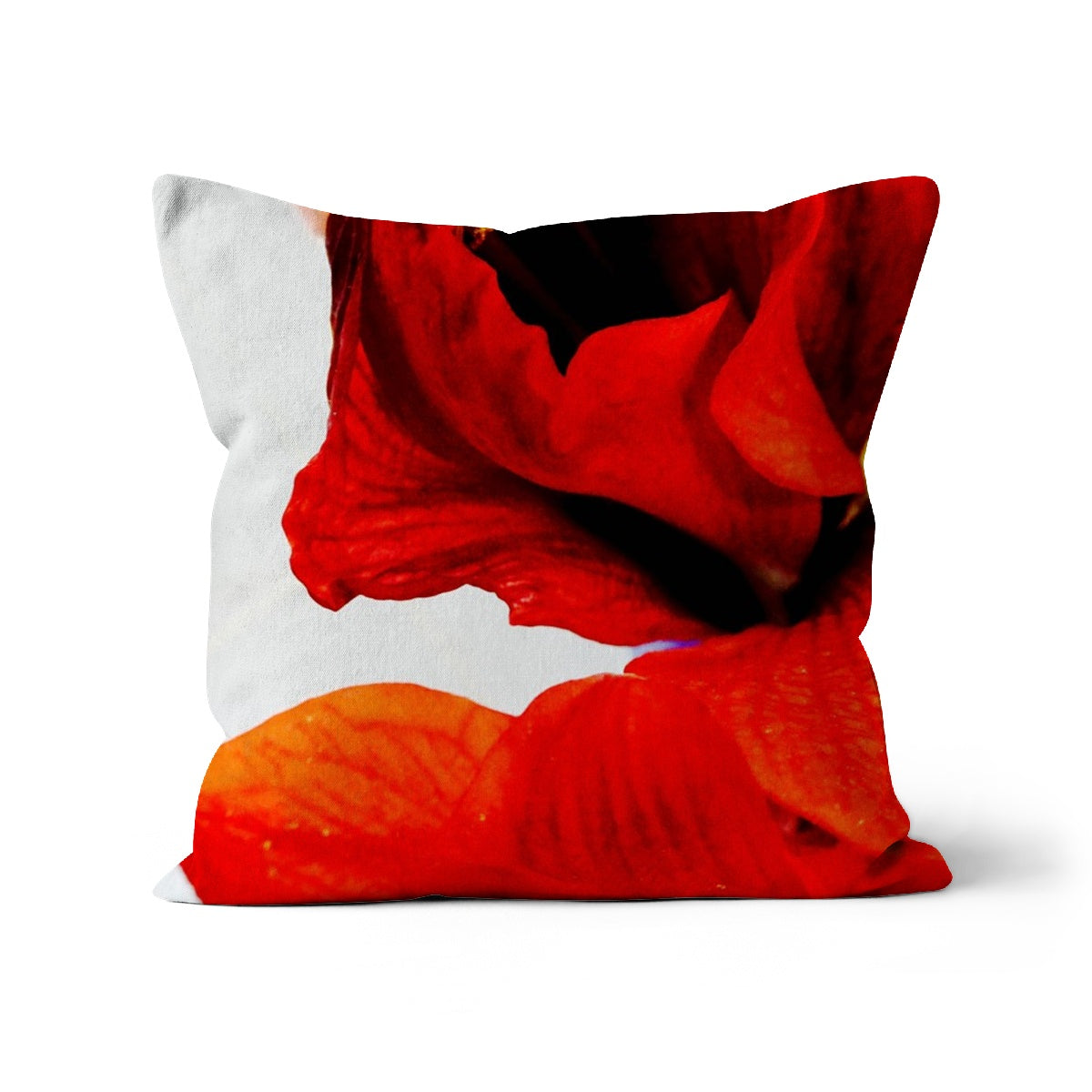 Printed Cushion:  from Art-Picture "Rougeflower"  by Francois De Lievre Cushion